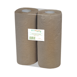 Eco Brown Kitchen Towel 60 2-Ply