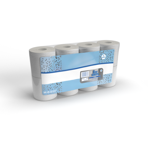 Prime Eco White 8 Pack - 1-Ply