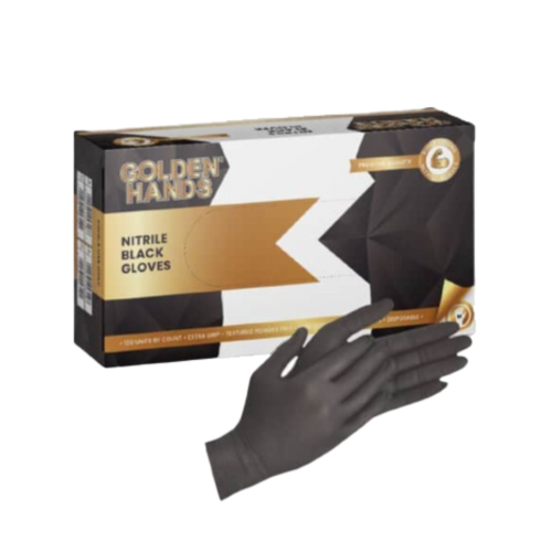 Latex Gloves - Black