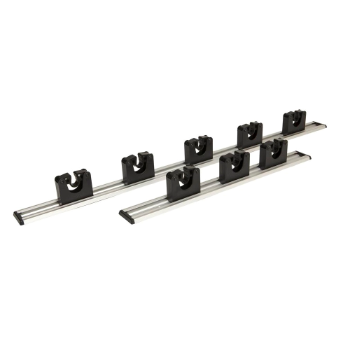 Wall Rail - Tool Organiser - 3 Tool Clips Wall Rail - Tool Organiser - 3 Tool Clips