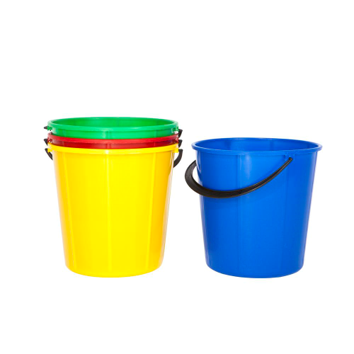 8L Plastic Bucket - Blue