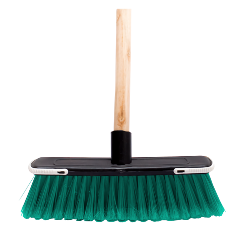 Household Broom - Arrow Screw Fit - Green Household Broom - Arrow Screw Fit - Green
