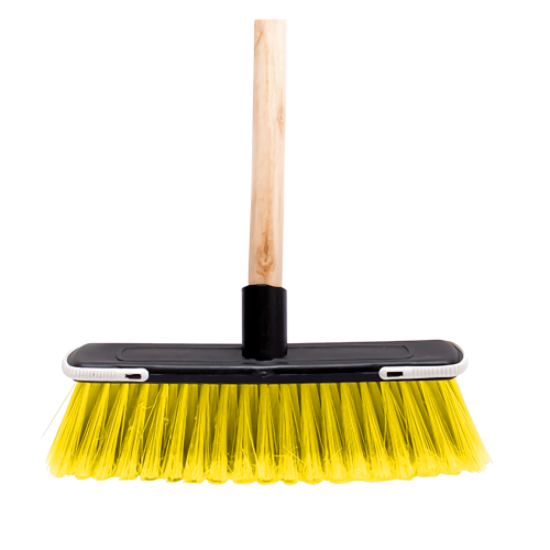 Household Broom - Arrow Screw Fit - Yellow Household Broom - Arrow Screw Fit - Yellow