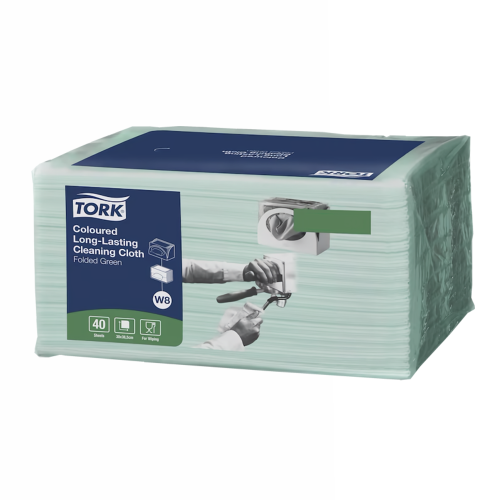 Tork Cleaning Cloths - Green